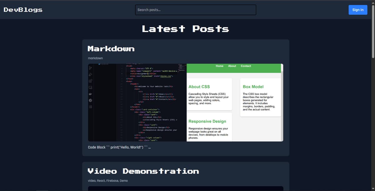 DevBlogs